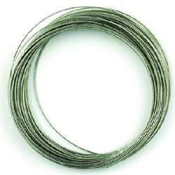 AussieSuperStore Jewellery Making Supplies Tiger Tail Silver Tiger Tail Silver | Jewellery Making Supplies Stringing Material 9331468007197 VJ13A
